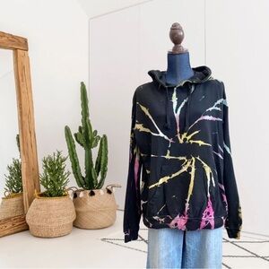 Sew In Love Rainbow Tie Dye Hoodie Sweatshirt